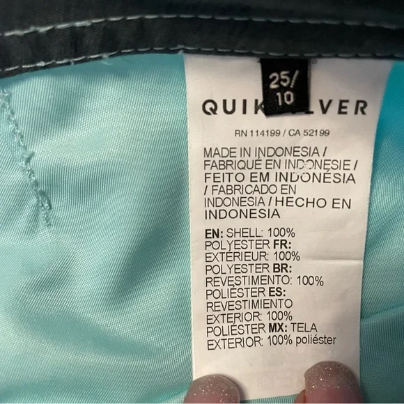 Quicksilver boys board shorts NWOT - Picture 5 of 7
